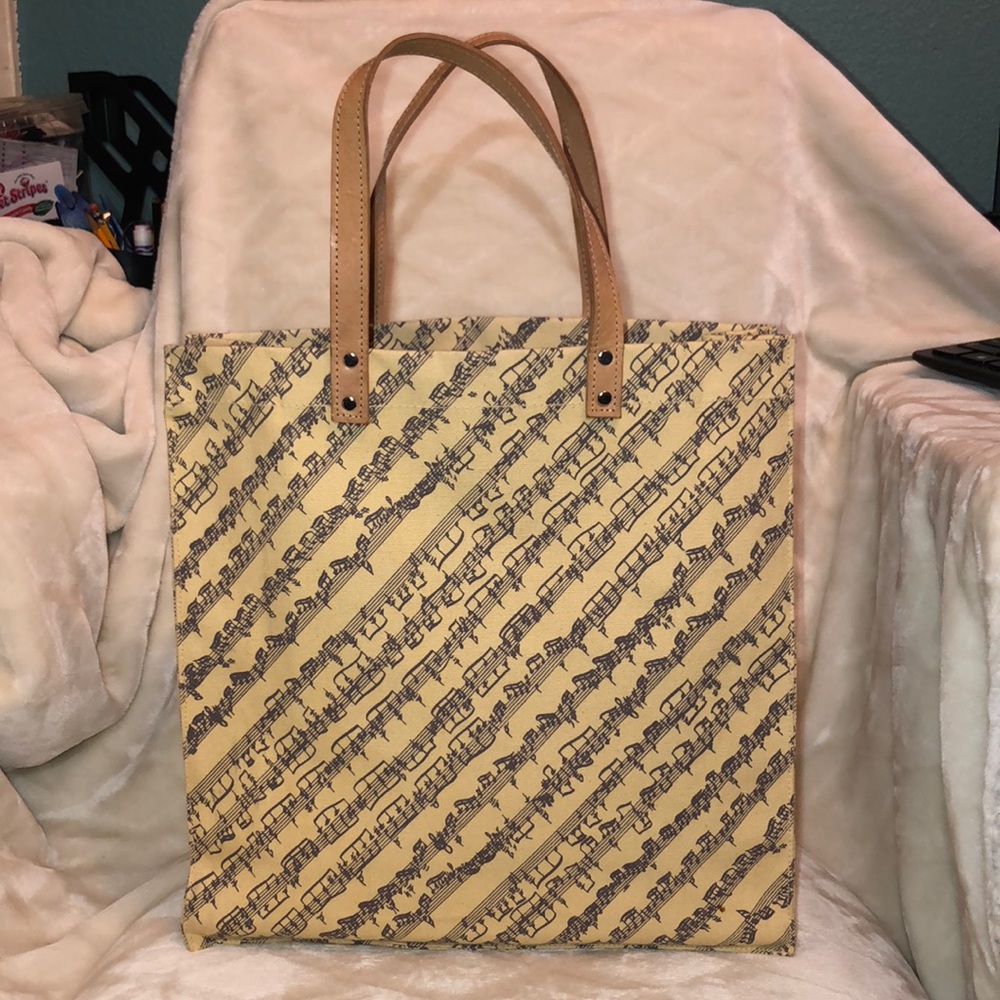 Antique Sheet Music Tote Bag